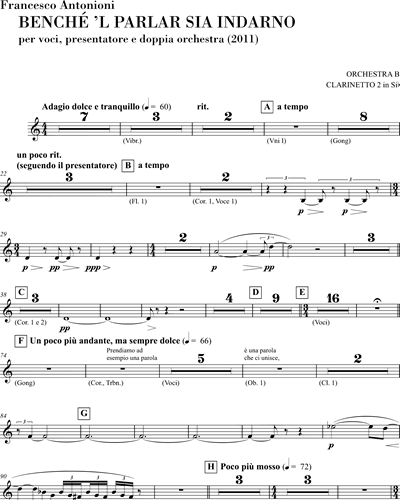 [Orchestra B] Clarinet 2