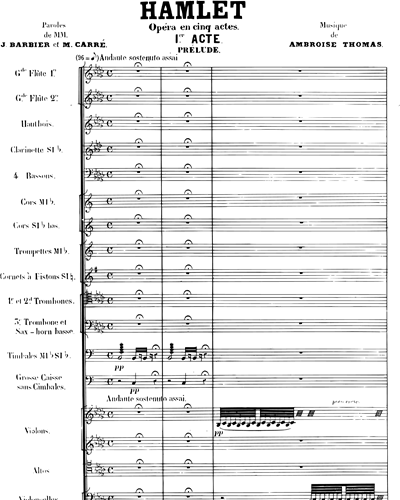 Opera Score Volume 1