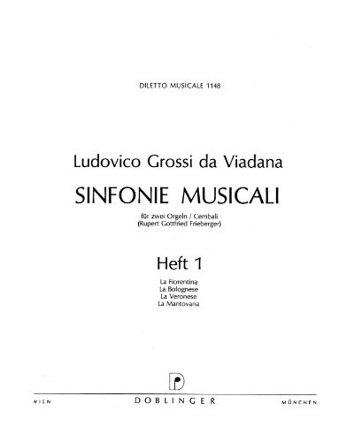 Sinfonie Musicali, Volume 1