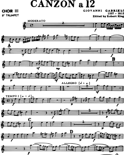 [Choir 3] Trumpet in Bb