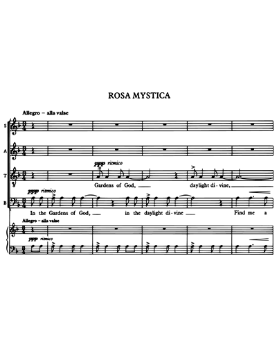 Rosa Mystica (from 'A.M.D.G')
