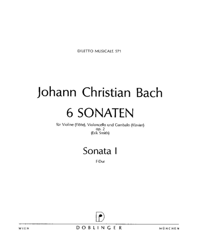 Sonata No.1 in F major, op. 2