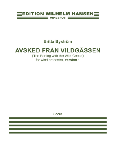 Avsked Från Vildgässen (The Parting with the Wild Geese): Version 1
