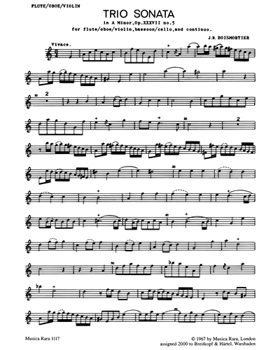 Flute/Oboe (Alternative)/Violin (Alternative)