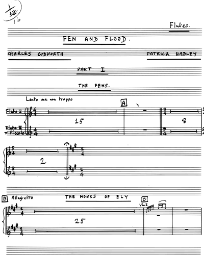 Flute 1 & Flute 2 & Piccolo