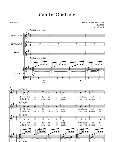 Carol of Our Lady