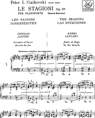 Le stagioni Op. 37