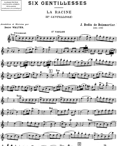 Violin 1 & Flute 1 (Alternative) & Oboe 1 (Alternative)
