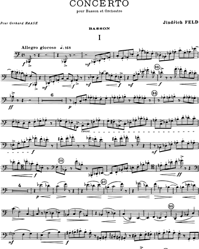 Concerto pour basson et orchestre