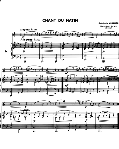 La Clarinette Classique, Vol. B: Chant du Matin