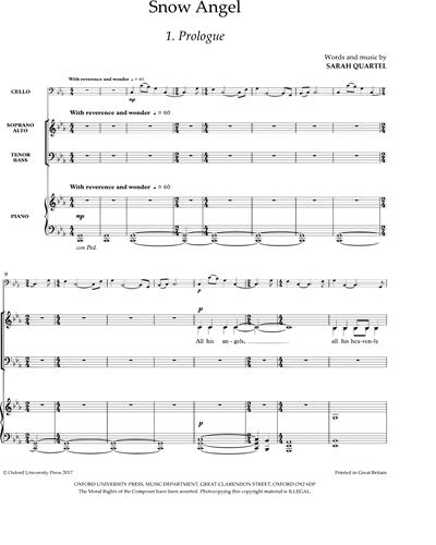 Mixed Chorus SATB & Piano