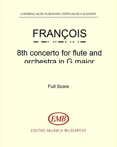 Eighth Concerto for Flute and Orchestra in G major