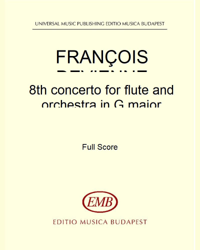 Concerto No. 8 for Flute and Orchestra in G major