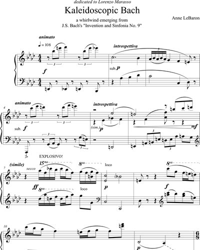 Kaleidoscopic Bach