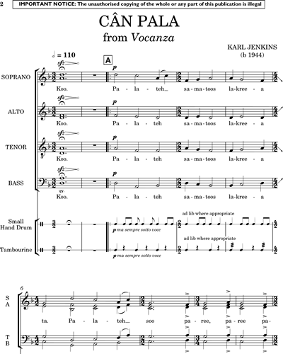 Vocal Score