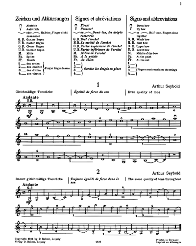 A Violin ABC, op. 275