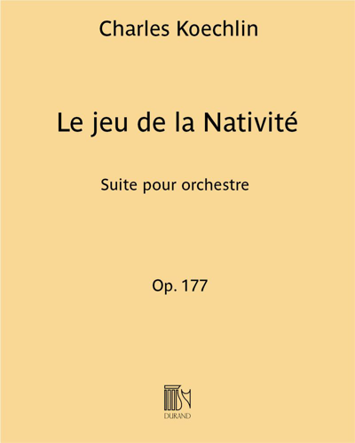 Le jeu de la Nativité Op. 177
