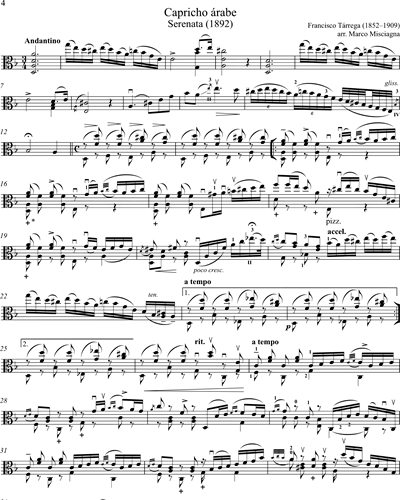 Viola Virtuosa II: Tárrega, De Falla, Sagreras