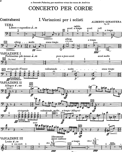 Concerto per Corde, op. 33