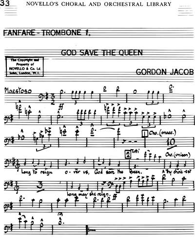 [Fanfare] Trombone 1
