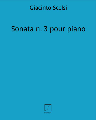Sonata n. 3 pour piano
