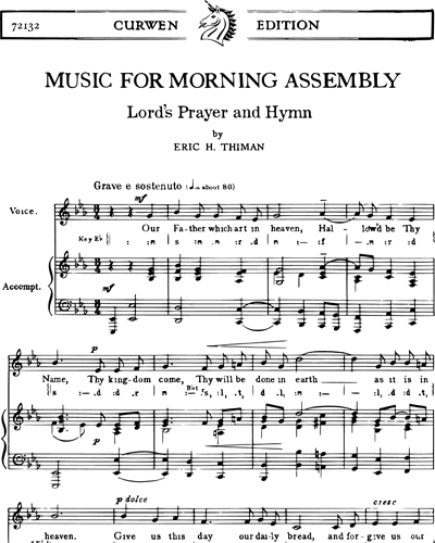 Lord's Prayer and Hymn