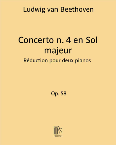 Concerto n. 4 en Sol majeur, op. 58