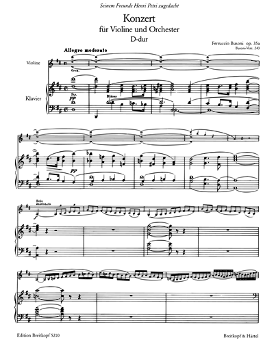 Violinkonzert D-dur op. 35a K 243 