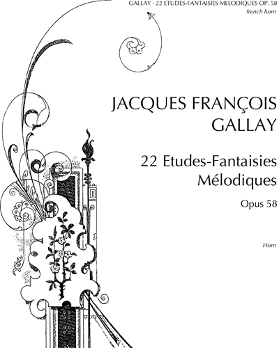 22 Etudes-Fantaisies Mélodiques, op. 58