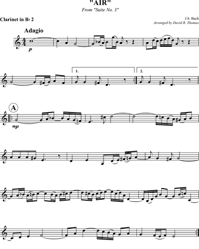 Air on the G string (from 'Suite No. 3')