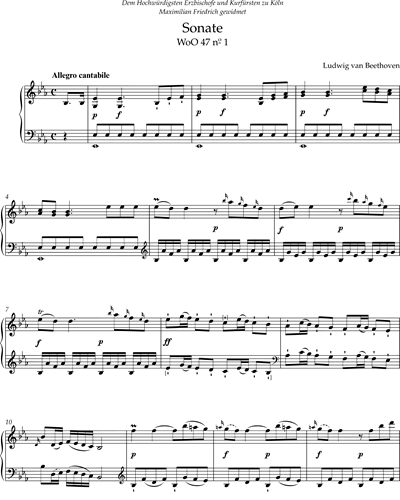 Complete Sonatas for Pianoforte, Vol. 1