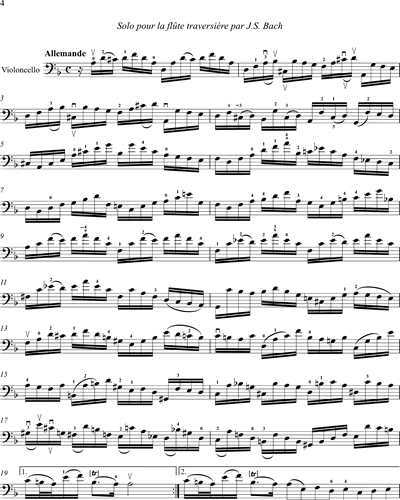 Partita in A minor ︱ Sonata in A minor