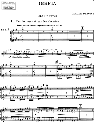 Clarinet 1/Clarinet in A 1 & Clarinet 2/Clarinet in A 2