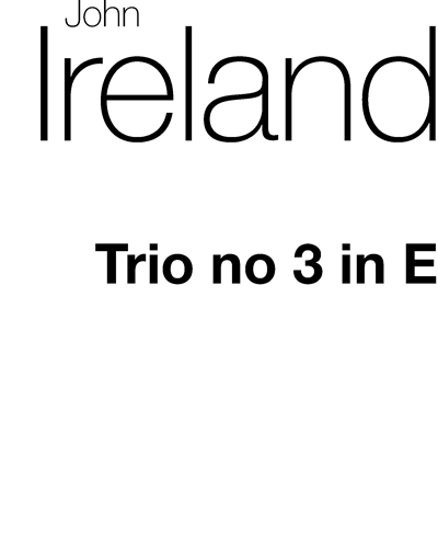 Trio No. 3 in E