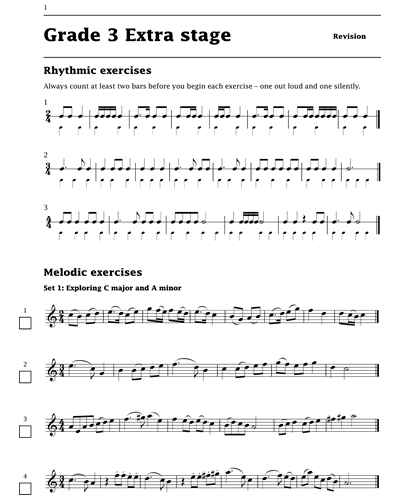 Improve Your Sight-Reading Violin: Grade 3 Extra Stage