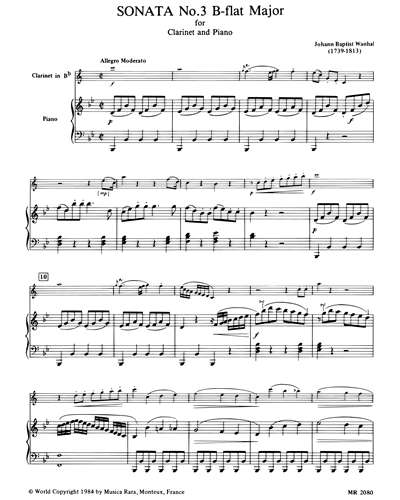 Sonate Nr. 3 B-dur