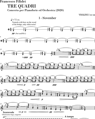 Violin 1 Desk 11 & Violin 1 Desk 12