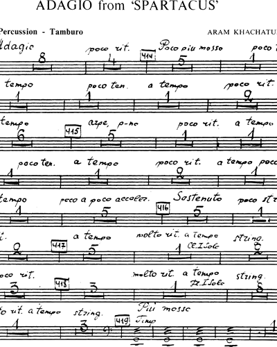 Adagio (from “Spartacus Suite No. 2”)