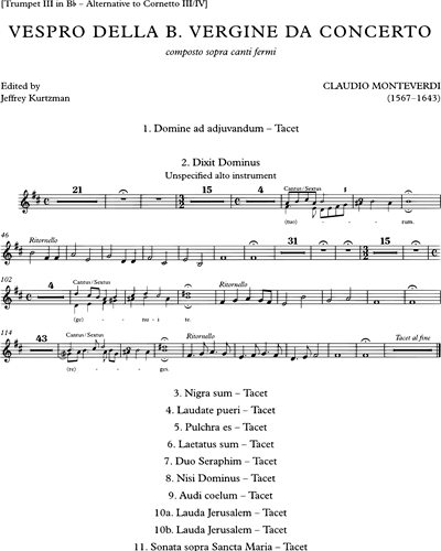 Trumpet 3 (Alternative)