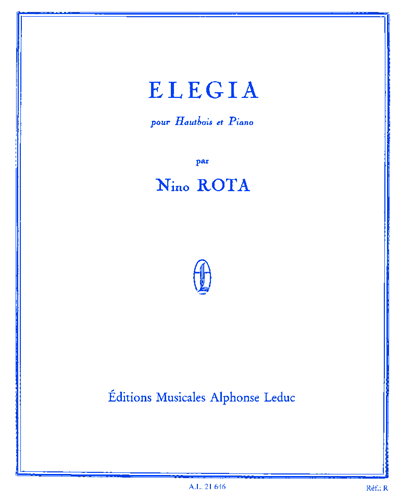 Elegia for Oboe and Piano