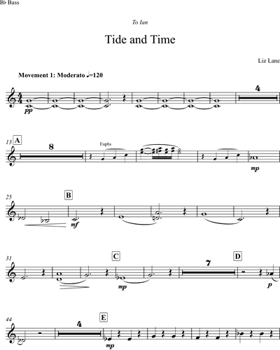 Tide and Time (version for 3 percussion)