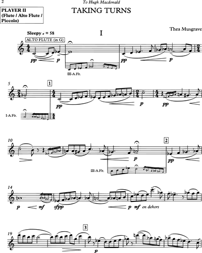 Flute 2/Alto Flute/Piccolo