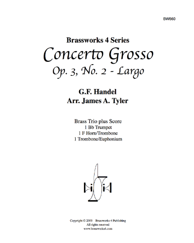 Concerto Grosso, op. 3 No. 2 - Largo