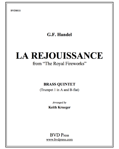 La Rejouissance (from 'The Royal Fireworks')