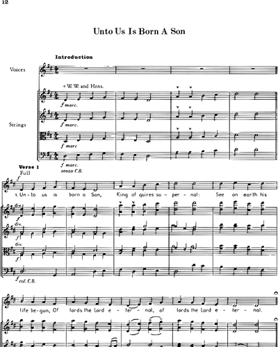 Full Score & Mixed Chorus