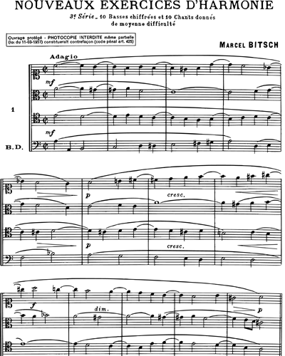 Nouveaux exercices d'harmonie, Vol. 2
