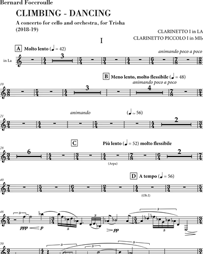 Clarinet in A 1/Clarinet in Eb 1