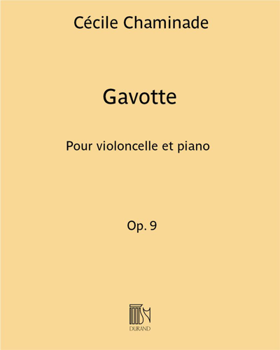 Gavotte Op. 9