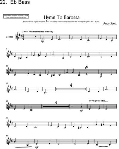 Hymn to Barossa