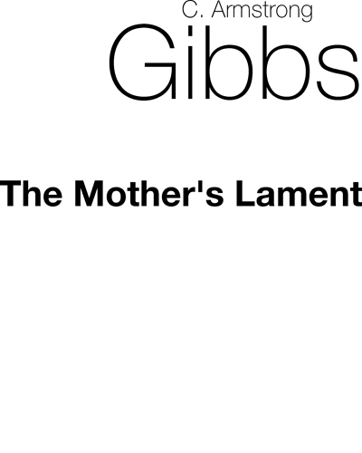 The Mother's Lament